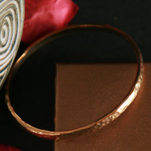 Load image into Gallery viewer, Bronze Beaten bangle by St. Justin of Cornwall