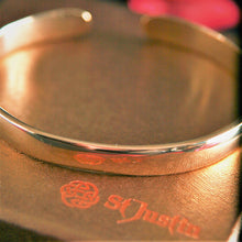 Load image into Gallery viewer, Bronze Torc Bangle by St. Justin of Cornwall