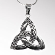 Load image into Gallery viewer, Sterling Silver Celtic Trinity Pendant