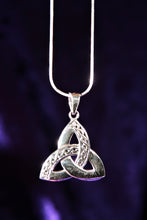 Load image into Gallery viewer, Sterling Silver Celtic Trinity Pendant