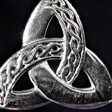 Load image into Gallery viewer, Sterling Silver Celtic Trinity Pendant