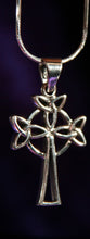 Load image into Gallery viewer, Sterling Silver Celtic Cross Pendant