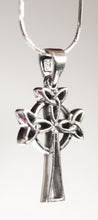 Load image into Gallery viewer, Sterling Silver Celtic Cross Pendant