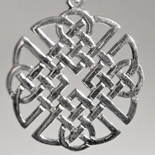 Load image into Gallery viewer, Sterling Silver Celtic Knot Round Pendant