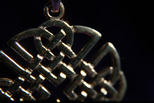 Load image into Gallery viewer, Sterling Silver Celtic Knot Round Pendant