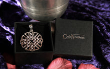 Load image into Gallery viewer, Sterling Silver Celtic Knot Round Pendant