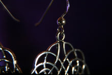 Load image into Gallery viewer, Sterling Silver Celtic Knot Drop Earrings