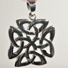 Load image into Gallery viewer, Sterling Silver Celtic Knot Pendant