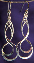 Load image into Gallery viewer, Sterling Silver Infinity Hook Earrings