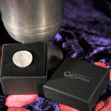 Load image into Gallery viewer, Sterling Silver Matt Brushed Circle Pendant