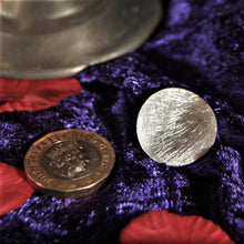 Load image into Gallery viewer, Sterling Silver Matt Brushed Circle Pendant