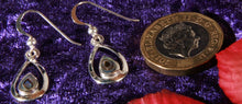 Load image into Gallery viewer, Sterling Silver Hook Earrings decorated with Abalone shell