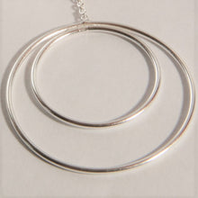 Load image into Gallery viewer, Sterling Silver Circle Earrings