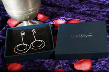 Load image into Gallery viewer, Sterling Silver Circle Earrings