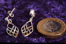 Load image into Gallery viewer, Sterling Silver Celtic Earrings