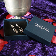 Load image into Gallery viewer, Sterling Silver Celtic Earrings