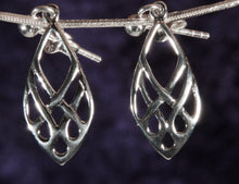 Load image into Gallery viewer, Sterling Silver Celtic Earrings