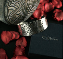 Load image into Gallery viewer, Pewter Bangle Salsa by St. Justin of Cornwall