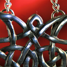 Load image into Gallery viewer, Pewter Celtic Butterfly Necklace by St. Justin of Cornwall