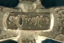 Load image into Gallery viewer, Pewter Dragonfly Enamel Pendant with 18" chain by St Justin of Cornwall