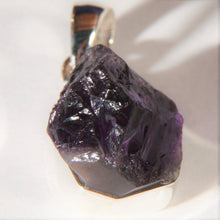 Load image into Gallery viewer, Sterling Silver Amethyst pendant
