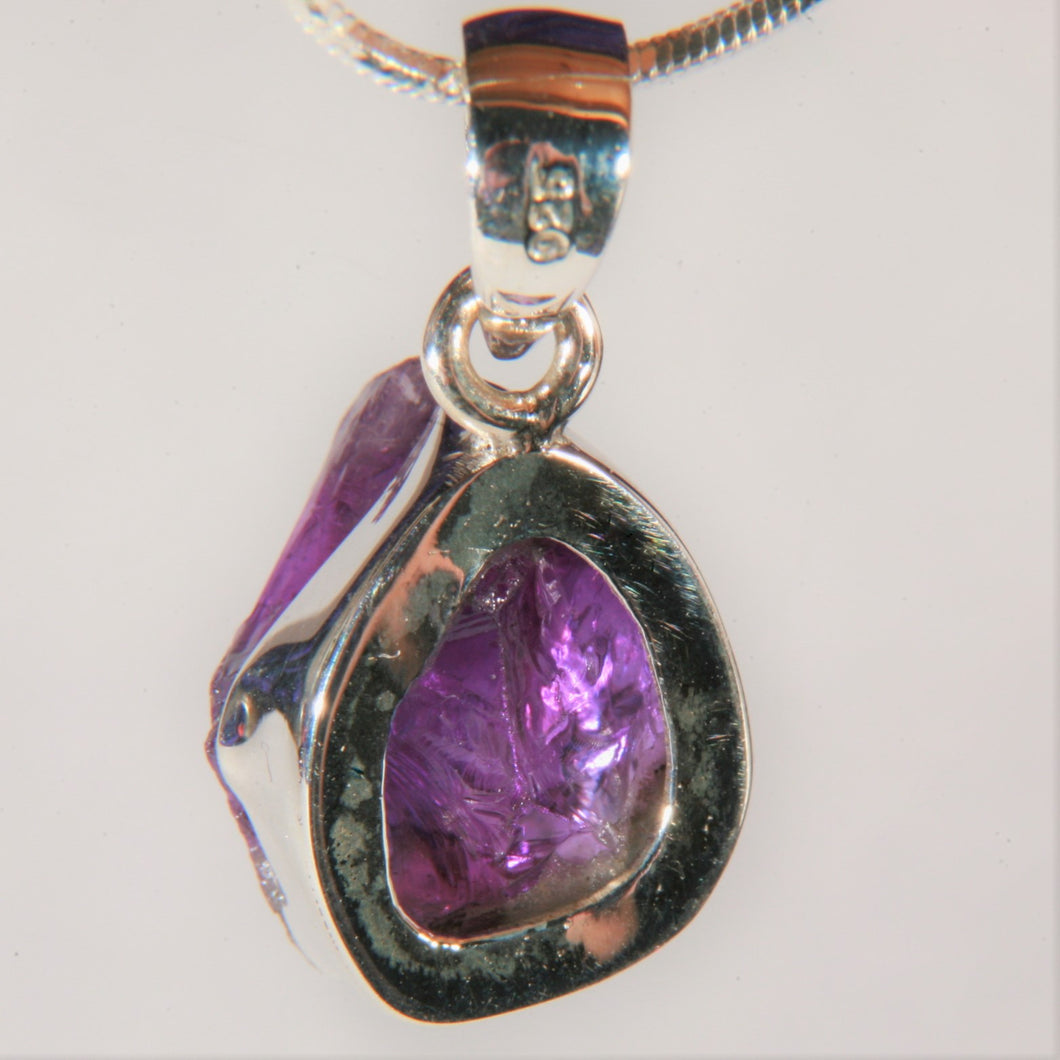 Sterling Silver Amethyst pendant