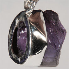 Load image into Gallery viewer, Sterling Silver Amethyst pendant
