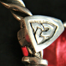 Load image into Gallery viewer, Pewter Large Celtic Penannular Brooch by St. Justin of Cornwall
